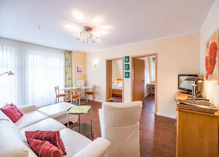 Am Weststrand Apartmenthaus Bellamare 아파트호텔 Ostseebad Kühlungsborn